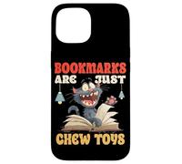 Bookmarks are just chew toys Custodia per iPhone 15