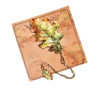 Bookmarks for Women Artistic Botanical Leaf Reading Book page marker tool