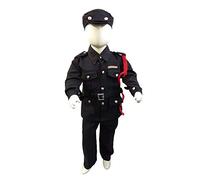 BookMyCostume Costume da Commandos Nsg Security Profession, in tessuto di alta qualità, per bambini e adulti, colore: nero