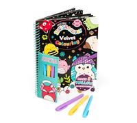 Bookoli Colorazione originale Squishmallows, in velluto, per ragazzi e bambini, regali artistici e artigianali