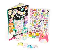 Bookoli - Original Squishmallows Stickers Activity - con oltre 100 adesivi gonfi - Regali per ragazze e ragazzi