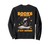Books and biscuits and cat crumbs Felpa