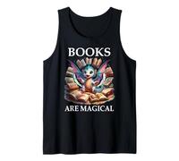 Books Are Magical Dragon Book Lover Read Books Happy Dragons Canotta