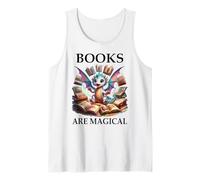 Books Are Magical Dragon Book Lover Read Books Happy Dragons Canotta
