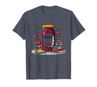 Books Are My Jam, Stravagante Regalo per Lettori di Libri Maglietta, Uomo, Pervinca, 4XL