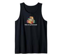 Books are my kind of people Funny Book Lover Reading Canotta