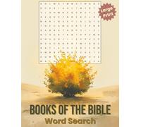 Books of the Bible Word Search: 66 Large Print Scripture-Themed Puzzles | With Bonus Word Scrambles, Mini Crosswords, Interesting Facts and Personal Study Questions