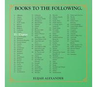 BOOKS TO THE FOLLOWING.: Cyprus