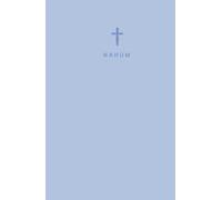 Bookshelf Gradient Bible Notebook: Nahum 34: Hardcover Blank Book for Devotionals and Creative Writing