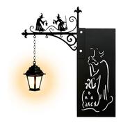 Bookshelf Lantern - Halloween Witch Theme Decorative Bookcase Light