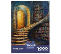 Bookshelf Puzzle 1000 Pezzi Educa Per Adulti, Giochi E Giocattoli Educativi Challenge Gift, Idea Regalo Per Lei O Lui Per Uomini E Donne 70x50cm/1000pcs
