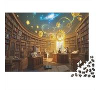 Bookstore - Book Display And Quiet Space Corner of Reading And Knowledge Atmosphere A Mixture of Multiple Styles - In Legno Da 1000 Pezzi Puzzle - Orizzontale - Puzzle Giochi Rilassamento E Intelligen