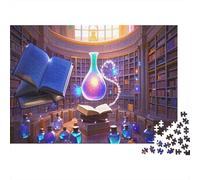 Bookstore - Book Display And Quiet Space Corner of Reading And Knowledge Atmosphere A Mixture of Multiple Styles - 1000Pcs Puzzle Classici - Orizzontale - Divertimento Per Adulti - Mani Sul Gioco Deco