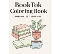 BookTok Coloring Book: Minimalist Edition, Cozy Reader Line Art