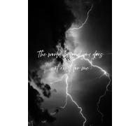 BookTok Quote A5 Lined Note Book: The world beyond you does not exist for me