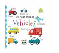 Booktopus - My First Vehicles - Cloth Book