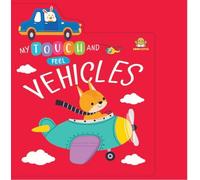Booktopus My Touch And Feel Vehicles Sensory Book for Toddlers - Textured Baby Books for 4+ Years - Interactive Learning Books