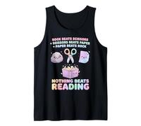 Booktrovert Nothing Beat Reading Rock Paper Forbici Donna Canotta