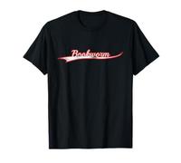 Bookworm Avid Reader Librarian Gift Vintage Varsity Maglietta
