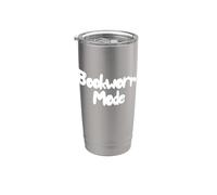 Bookworm Mode Donne che leggono libri Bicchiere termico in acciaio inox doppia parete