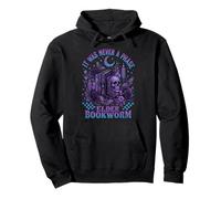 Bookworm Reader Gothic Phase Books Falene Ossa Luna Felpa con Cappuccio