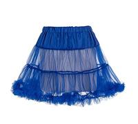 Boolavard 18" 50s retrò Sottogonna Underdress Sottoveste Rock Tutu Nero, Bianco, Rosso, Blu