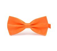Boolavard Il reggiseno classico della camicia di bowknot di Bowknot regola la moda del tuxedo della novità (Orange)