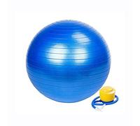 Boolavard Palla da Esercizio Fitness Ball, Anti-Burst, per Pilates, Yoga, Core Strength, Esercizio del Parto (75cm, Blu)
