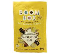 BOOM BOX Farina d'avena in gusti deliziosi - Una delizia per la colazione (banana/hazelnut-60g) - 20 pezzi in una confezione
