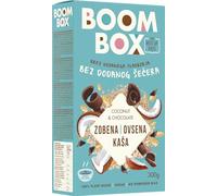 BOOM BOX Farina d'avena in gusti deliziosi - Una delizia per la colazione (coconut/chocolate - 300g) - 6 pezzi in una confezione