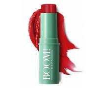 BOOM! by Cindy Joseph BOOM Beauty Boom Stick Parisian Red: rossore in crema 3 in 1 per occhi, labbra e guance, rossetto vegano a lunga durata, combinabile e con colore per tutti i tipi di d