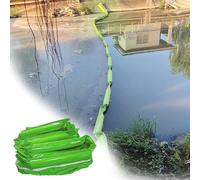 Boom di contenimento dell'olio, barriere galleggianti per il controllo delle fuoriuscite in fiumi, laghi e banchine, riutilizzabili e ad alta visibilità