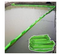 Boom di contenimento extra lungo in PVC - Barriera galleggiante ad alta galleggiabilità per risposta alle fuoriuscite di fiumi e laghi, soluzione durevole per il recupero dell'olio