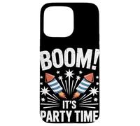 Boom It's Party Time Capodanno Custodia per iPhone 15 Pro Max