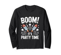 Boom It's Party Time Capodanno Maglia a Manica
