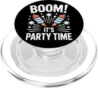 Boom It's Party Time Capodanno PopSockets PopGrip per MagSafe