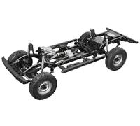 Boom Racing BR8005 Telaio Kit 1/10 4WD Performance Version Blattfeder