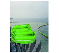 Boom resistenti di contenimento dell'olio del PVC, recinti industriali riutilizzabili di intercettazione dell'olio per uso marino, progettazione di tipo galleggiante per i porti ed i fiumi