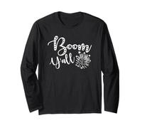 Boom Y'all Funny Firework 4 luglio patriottico Maglia a Manica