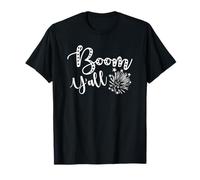 Boom Y'all Funny Firework 4 luglio patriottico Maglietta