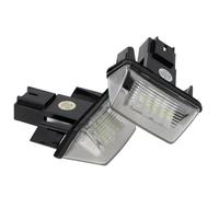 Boomboost 2 pz NESSUN Errore Auto LED Numero Targa Luce Posteriore Lampada per per P/Eugeot 206 207 306 307 per Citroen C3 C4 C5 Car Styling