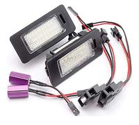 BOOMBOOST Luce Targa LED 24-SMD per V/W Golf 6 e 7, Golf Plus, Jetta 6, Passat B7 Wagon, Sharan 2, Touran 2, Touareg 2