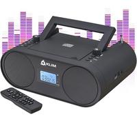 Boombox B4 Lettore CD Stereo, AM FM Radio con e USB, AUX, Bluetooth