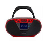 Boombox Portatile Apple Radio DAB+/FM Bluetooth 5.0 USB 6W RMS Rosso