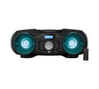 Boombox portatile Sencor SPT 5800 CD Bluetooth USB AUX Radio FM 25W RMS Nero - Nouvo