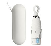 BoomCelocity Mini Ombrello Compatto Antivento - Struttura a 6 Stecche con Protezione UV, Ombrello da Viaggio Portatile e Tascabile Unisex