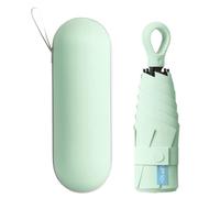 BoomCelocity Mini Ombrello Compatto Antivento - Struttura a 6 Stecche con Protezione UV, Ombrello da Viaggio Portatile e Tascabile Unisex