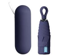 BoomCelocity Mini Ombrello Compatto Antivento - Struttura a 6 Stecche con Protezione UV, Ombrello da Viaggio Portatile e Tascabile Unisex