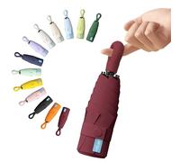 BoomCelocity Ombrello Mini Compatto Tascabile - Anti UV per Pioggia e Sole, Ombrello da Viaggio Portatile, Piccolo Impermeabile per Donna Unisex
