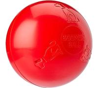 BOOMER BALL - Palla per cani praticamente indistruttibile. Palla resistente e duratura per cani, galleggia in acqua. Palla da calcio per cani piccoli iperattivi (110 mm)